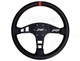 Polaris Ranger/General Leather Flat Steering Wheel by PRP Seats